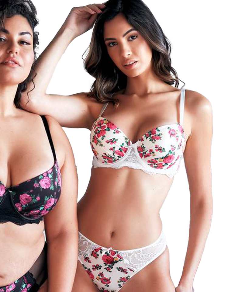Gardenia Big size Plunge Bra 160-012 Krem