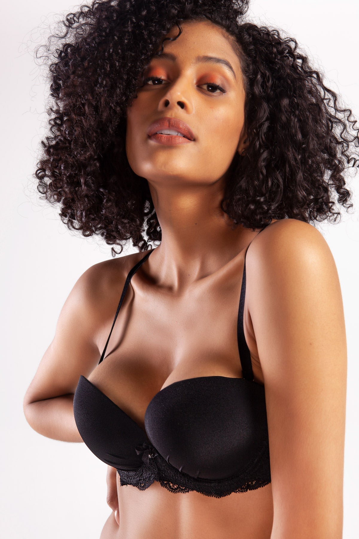 Gracia Push-Up Strapless Bra 117-010 Siyah