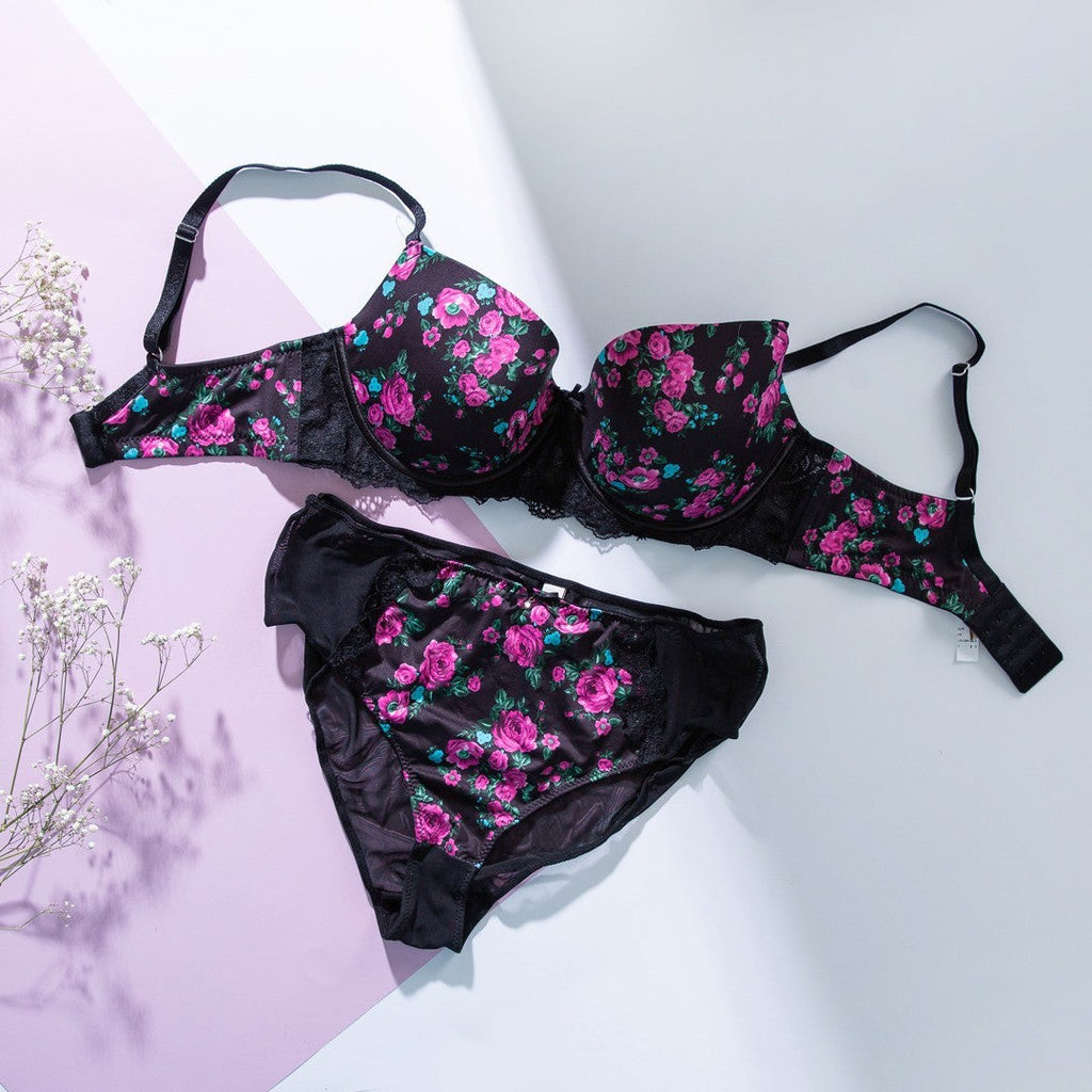 Gardenia Big size Plunge Bra 160-012 Siyah