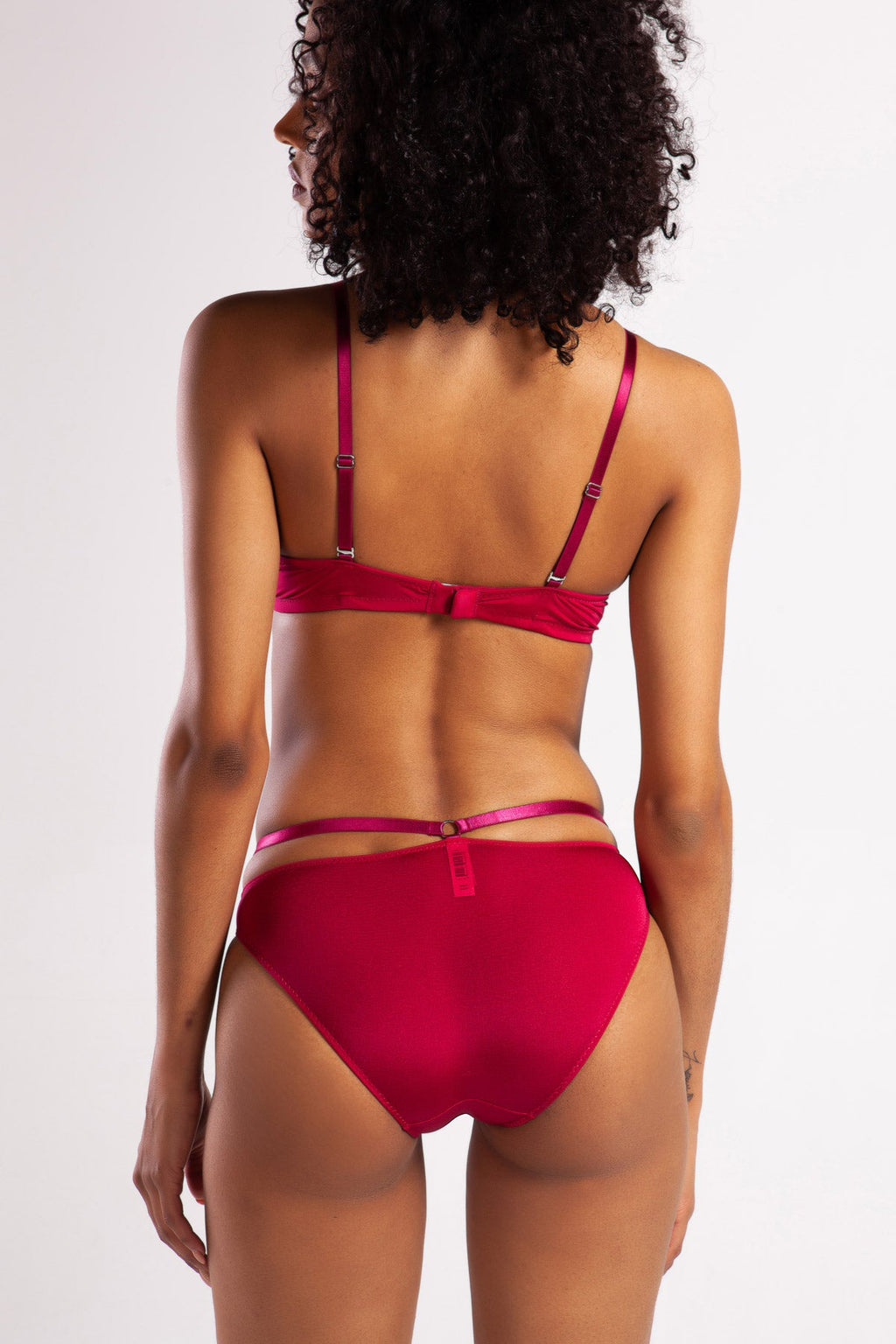 Gorbus Foam Cup Push Up Bra 115-053 Bordo